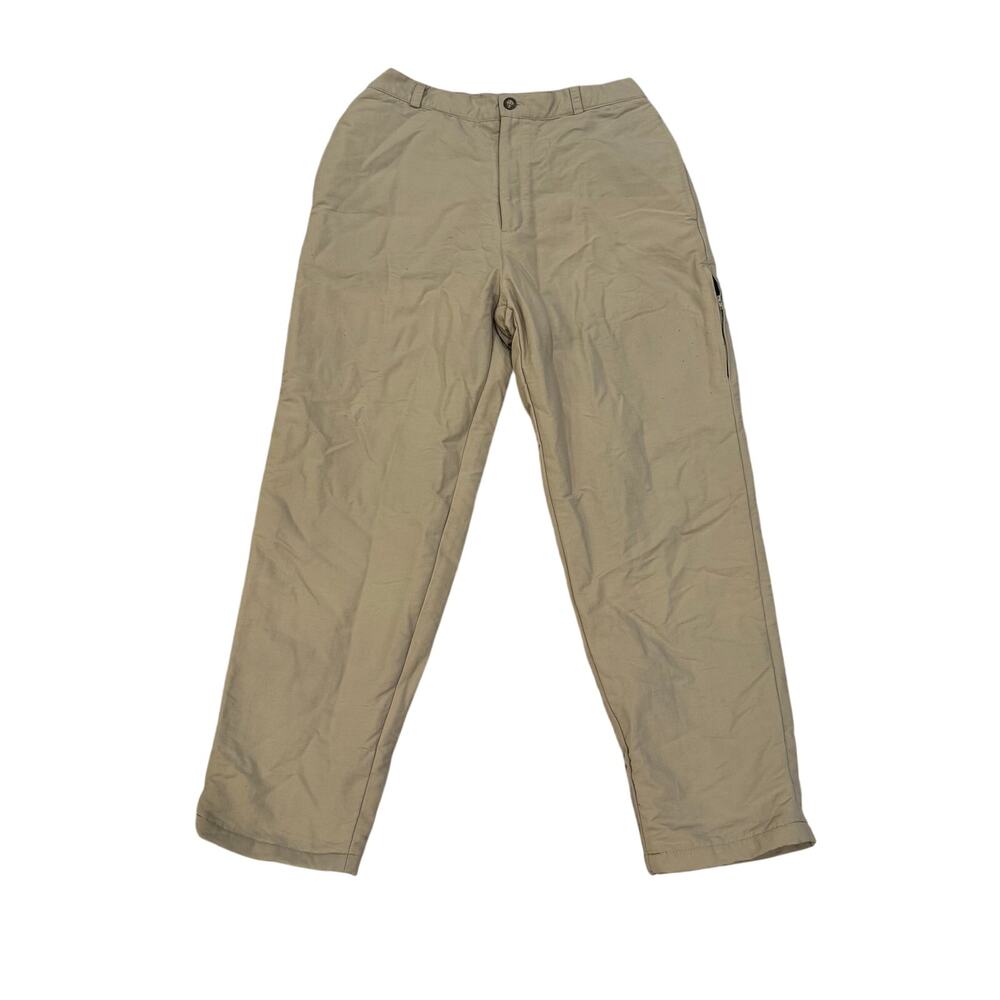 The North Face Fleece Lined Pants Beige Mens 36